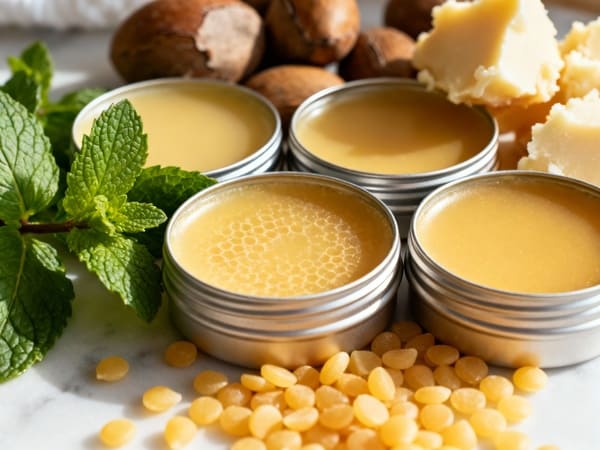 DIY-Lippenbalsam mit Bienenwachs und Sheabutter