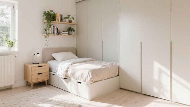 8 Stauraum-tricks, Die Jedes Kleine Schlafzimmer Größer Wirken Lassen